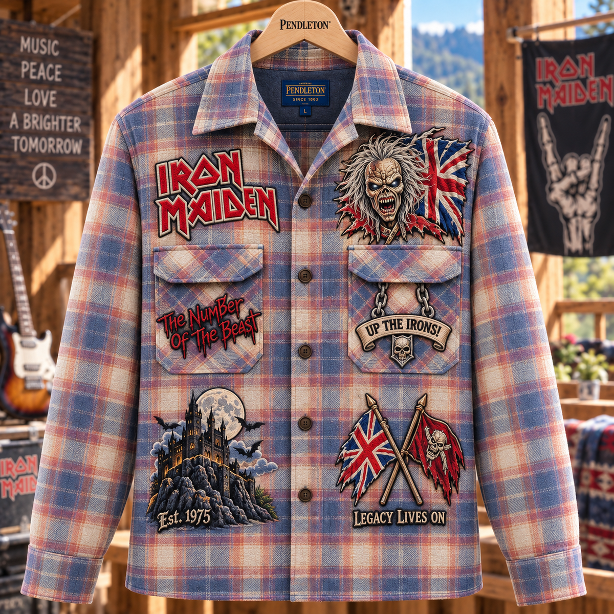 Premium IMD Pendleton Board Shirt Collection TTNL