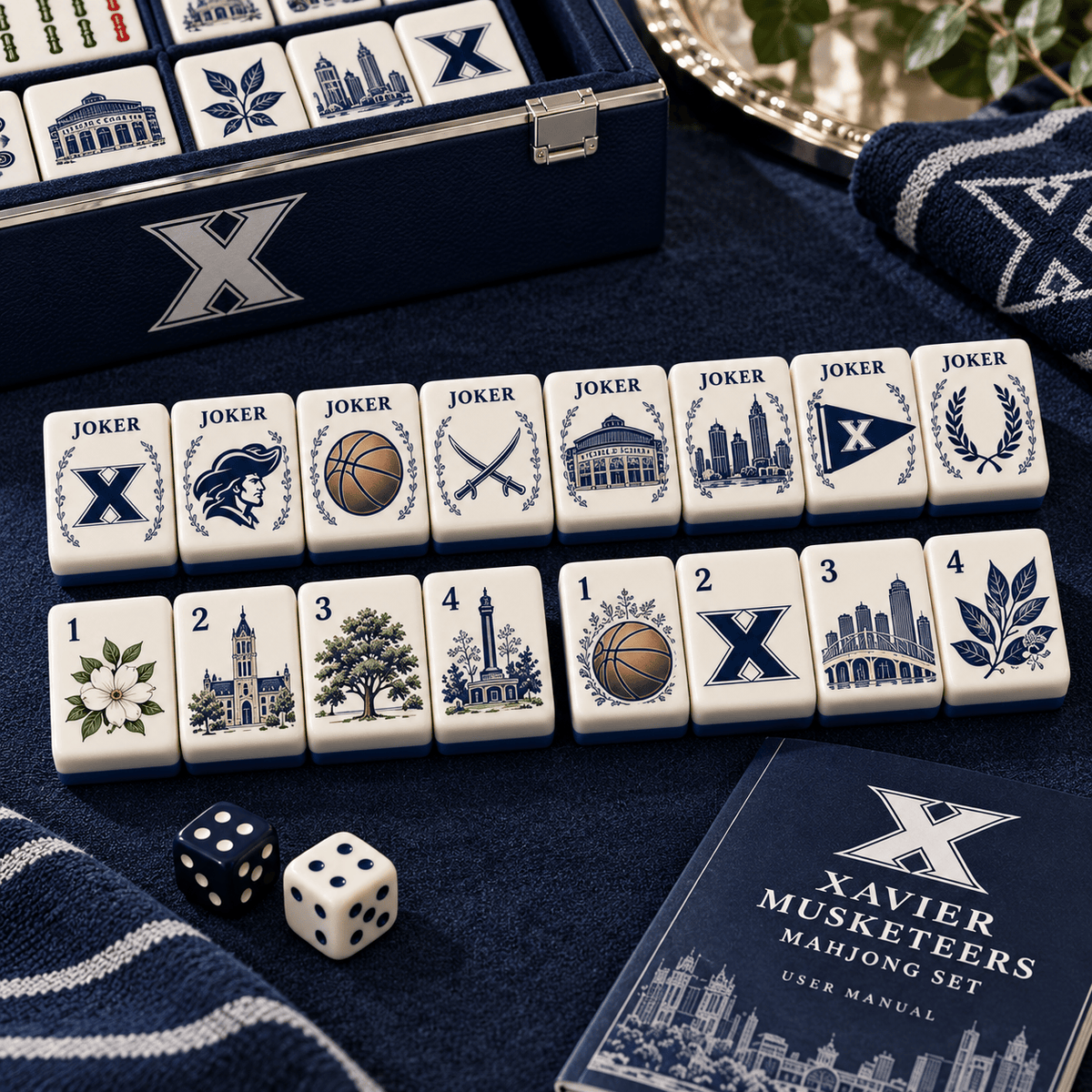 Premium XVR Mahjong Tiles Set TNSM