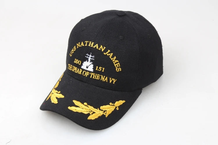 New Summer Sun Cap High Quality American U.S Caps Sailor Fashion Wearing Baseball Hat Men Women Outdoor Casual Visor Cap