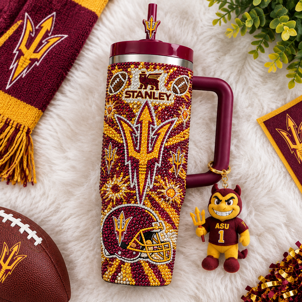 Arizona State Sun Devils 40oz Tumbler With Handle TTNL